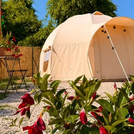 Glamping La Yurta Nel Luxe Ingerichte 6persoons Glamping Tent * Торино-ди-Сангро