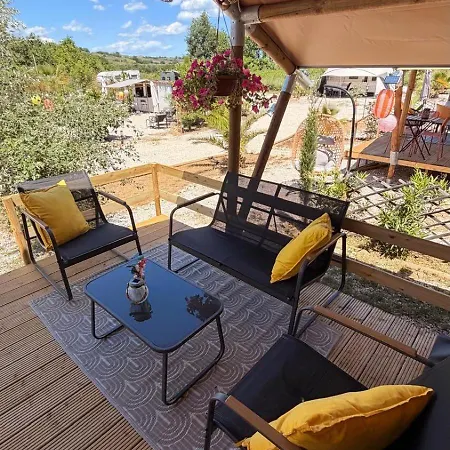 Glamping La Yurta Nel Luxe Ingerichte 6persoons Glamping Tent Camping Torino di Sangro