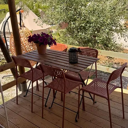 Glamping La Yurta Nel Luxe Ingerichte 6persoons Glamping Tent Camping *
