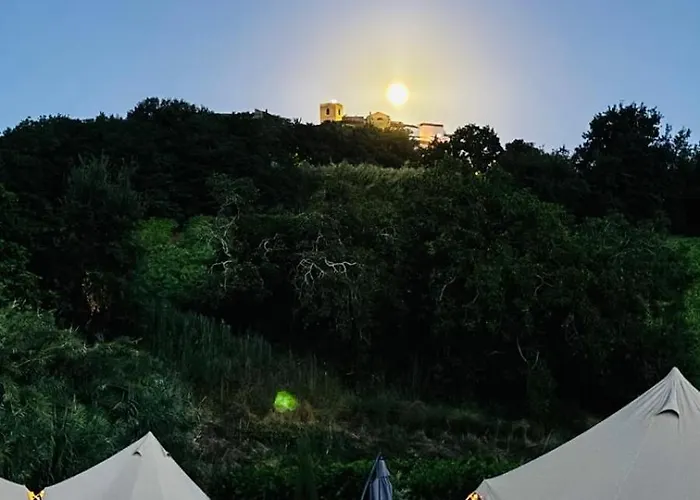 Glamping La Yurta Nel Luxe Ingerichte 6persoons Glamping Tent * Torino di Sangro